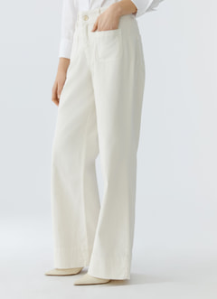 Denim wide leg OUI