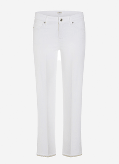 Cambio Jeans easy kick Paris Weiß  94% Baumwolle  4% Elastomultiester 2% Elastan