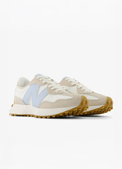 Sneakers en cuir et nylon