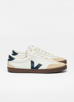 VOLLEY LEATHER WHITE NAUTICO BARK