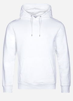 Weißes Kapuzen-Sweatshirt Colorful Standard