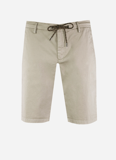 Alberto Shorts elastischer Bund mit Kordelzug Beige  67% Baumwolle 30% Polyamid 3% Elastan