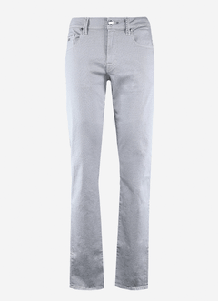 Chino slim fit structuré Gris