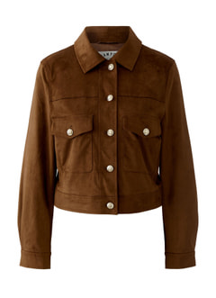 Veste aspect cuir OUI