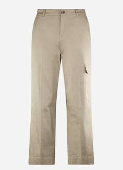 Pantalon cargo Opus. Beige