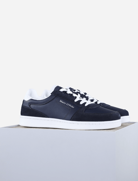 Sneakers  Bleu/Blanc   Cuir/Suède 