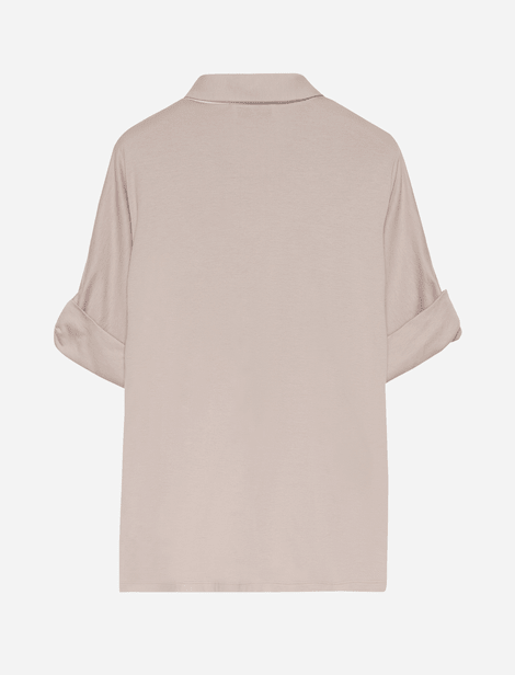 Blouse Fabiana Filippi Rose poudré  100% Coton