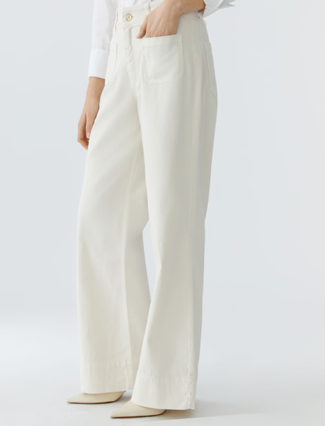Denim wide leg OUI