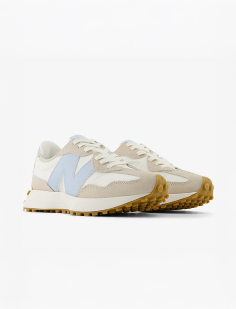 Sneakers en cuir et nylon