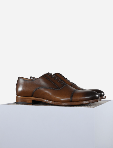 Derbies en cuir  Brun 