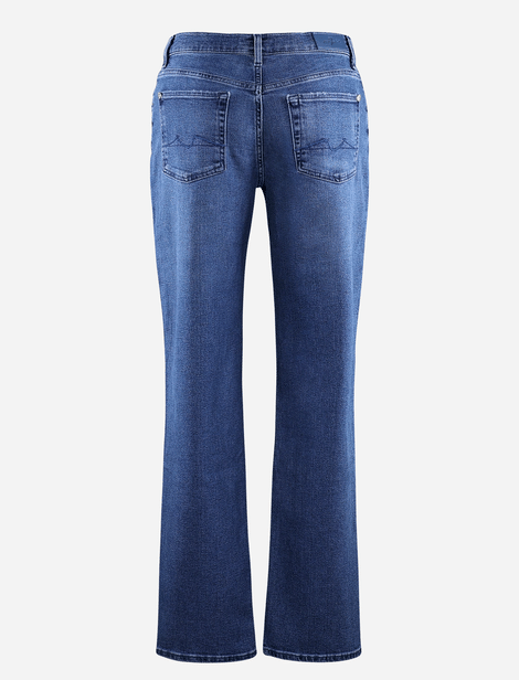 Jean 7 For All Mankind Ellie Straight Bleu