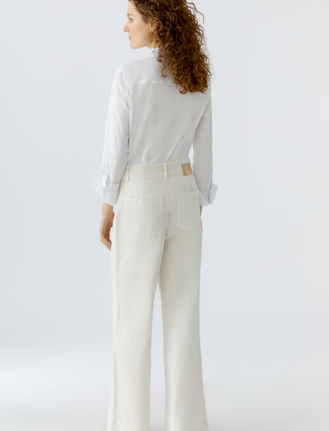 Denim wide leg OUI