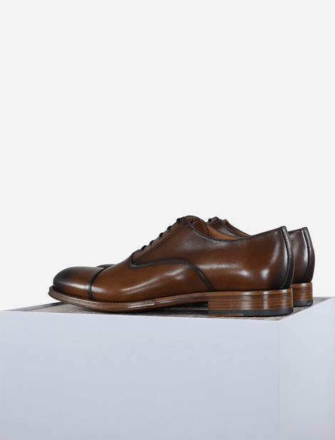 Derbies en cuir  Brun 