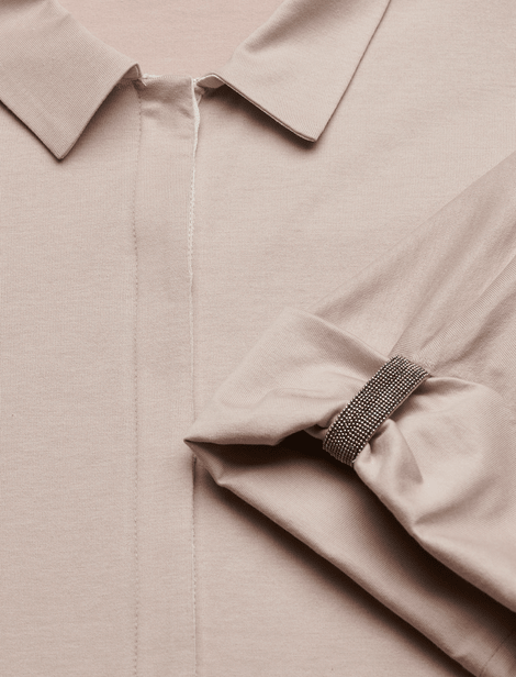Blouse Fabiana Filippi Rose poudré  100% Coton