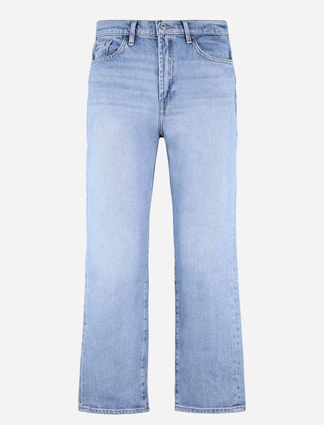 Jean 7 For All Mankind Logan Stovepipe Bleu clair