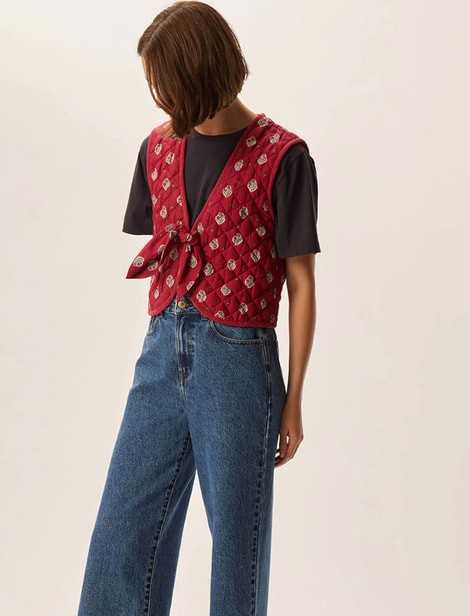 Des Petits Hauts Strickjacke
