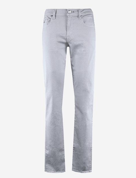 Chino slim fit structuré Gris
