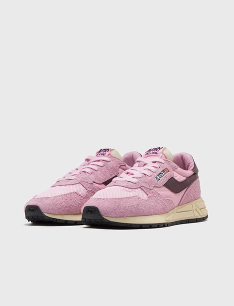 Sneakers REELWIND en nylon avec des empiècements en daim et en cuir.