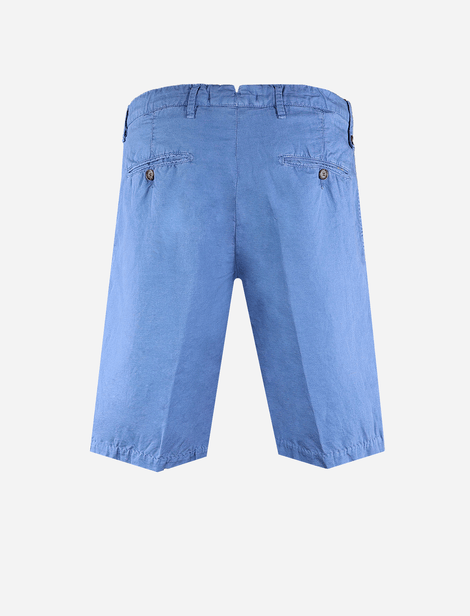 Short Myths Bleu  53% Lin 47% Cotton