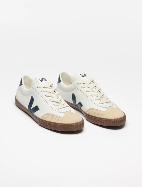VOLLEY LEATHER WHITE NAUTICO BARK