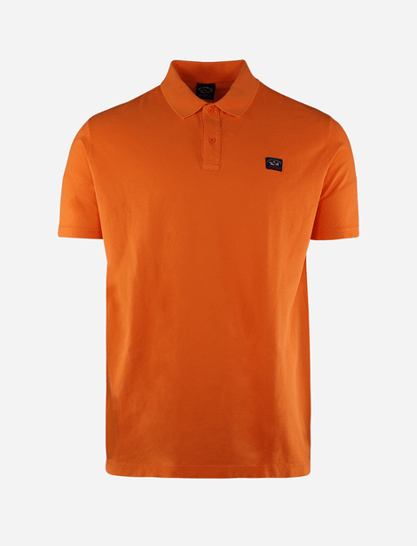 Polo Paul Shark avec broderie Orange
