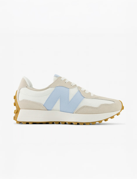 Sneakers en cuir et nylon