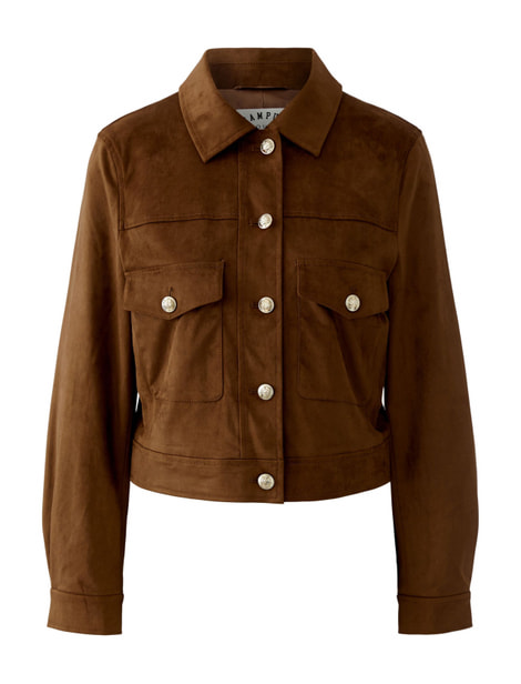Veste aspect cuir OUI