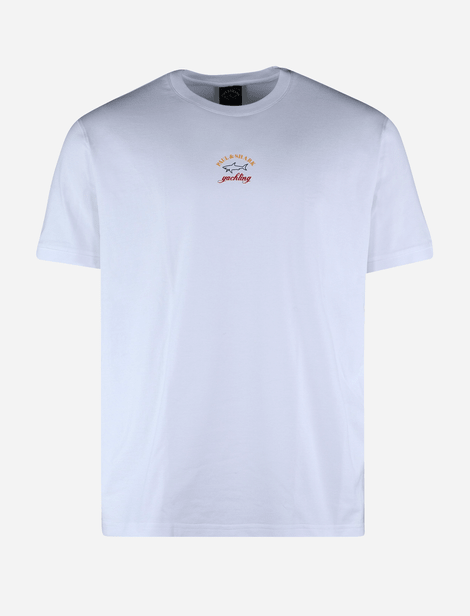 T-Shirt Paul&Shark à col rond Blanc