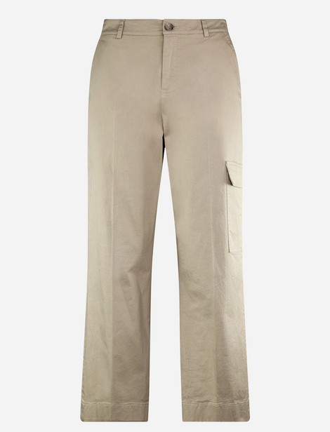 Pantalon cargo Opus. Beige