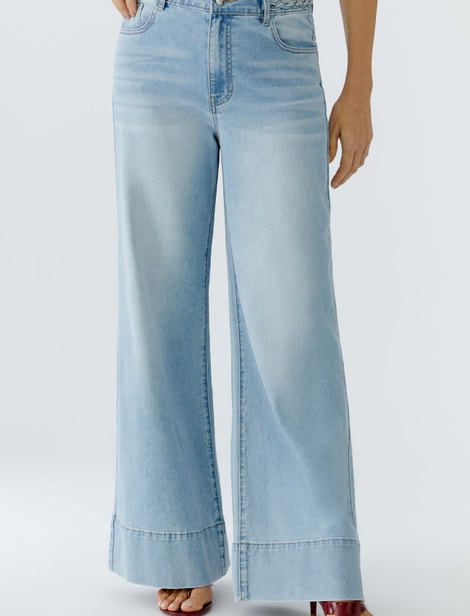 Wide leg jeans OUI
