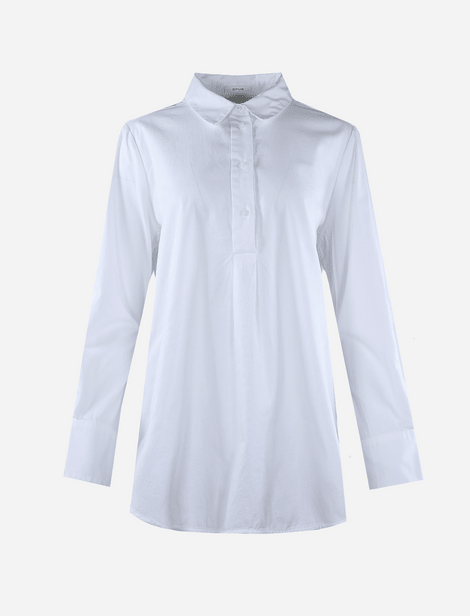 Opus Oversize-Hemd Modell Farillo Weiß