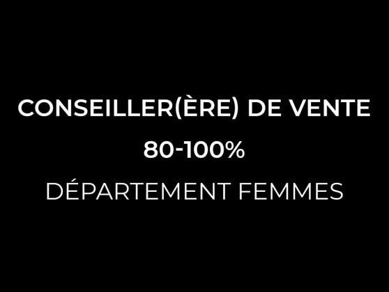 Conseiller(ère) 80-100%