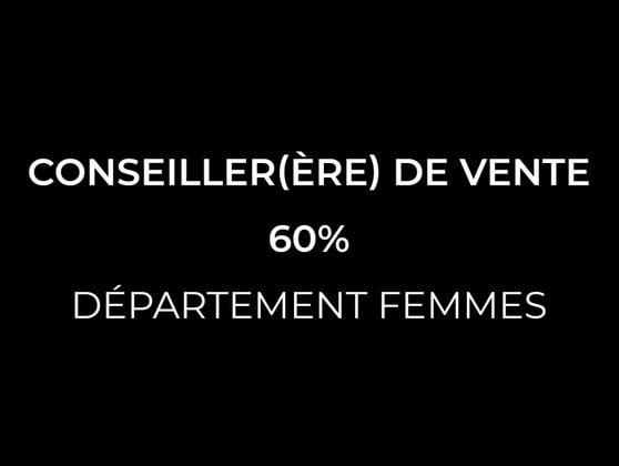 Conseiller(ère) 60%