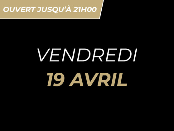 VENDREDI 19 AVRIL